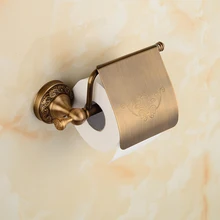 SRJ Copper Rustproof Toilet Paper Holder Round Bottom Toilet Paper Roll Storage Tool Kitchen Bathroom Paper Towel Holder SRJ Copper Rustproof Toilet Paper Holder Round Bottom Toilet Paper Roll Storage Tool Kitchen Bathroom Paper Towel Holder