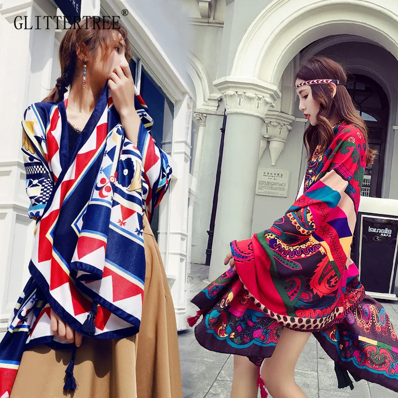 

Beach Tunic Cover up Print Bathing suit Cover-ups Retro Swimwear Women Kaftan Robe de Plage Saida de Praia Tunics Pareo