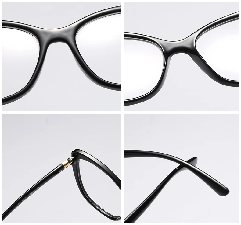 XYKGR Модные женские оптические компьютерные очки оправа леопардовая трендовая оправа для очков в стиле кошачьи глаза мужские и женские высококачественные черные очки