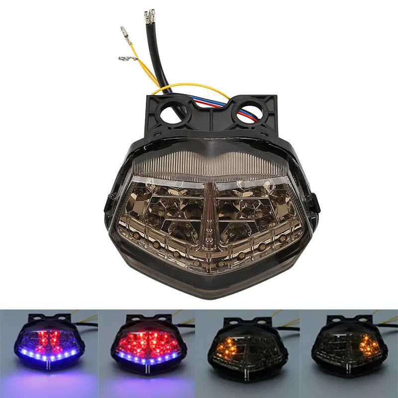 Smoke LED Brake Taillight Turn Signals Tail light for KAWASAKI NINJA