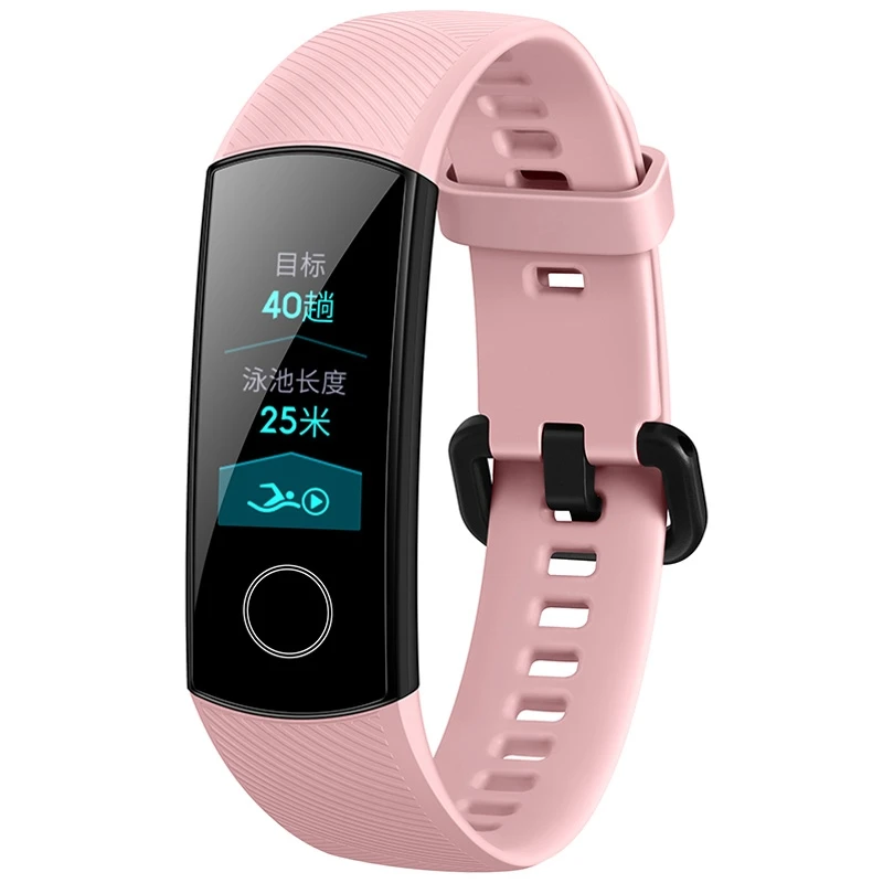 Оригинальный Смарт браслет Honor Band 4 50 м водонепроницаемый цветной сенсорный экран