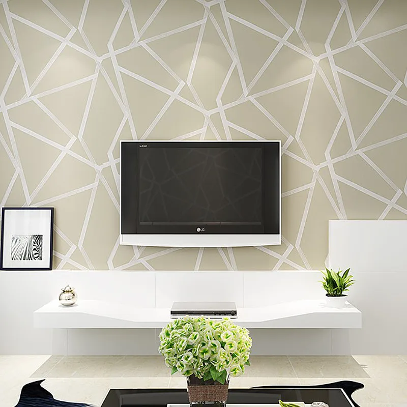 Bedroom Decor Wallpaper aliexpress : buy metallic blue modern geometric wallpaper roll Bedroom Decor Wallpaper aliexpress : buy metallic blue modern geometric wallpaper roll