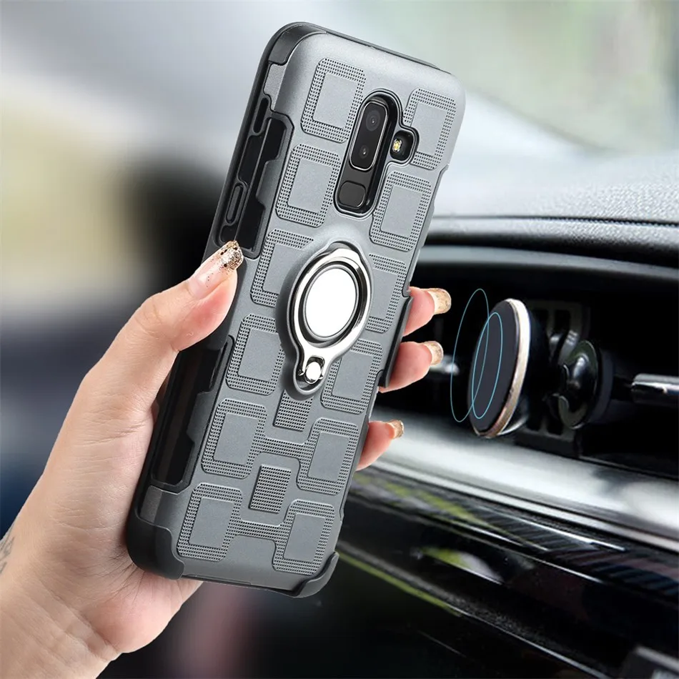 

Heavy Duty Armor Back Cover Case for Euro Samsung Galaxy J5 2017 J5 Pro J7 2017 J7 Pro J4 2018/J400 J6 2018/J600 All are Euro