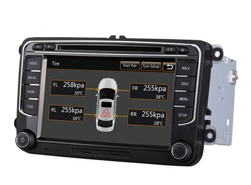 Best 7" in-dash Car DVD player with GPS navigation,audio Radio stereo,USB/SD BT/TV Canbus,car multimedia headunit for VW universa 6