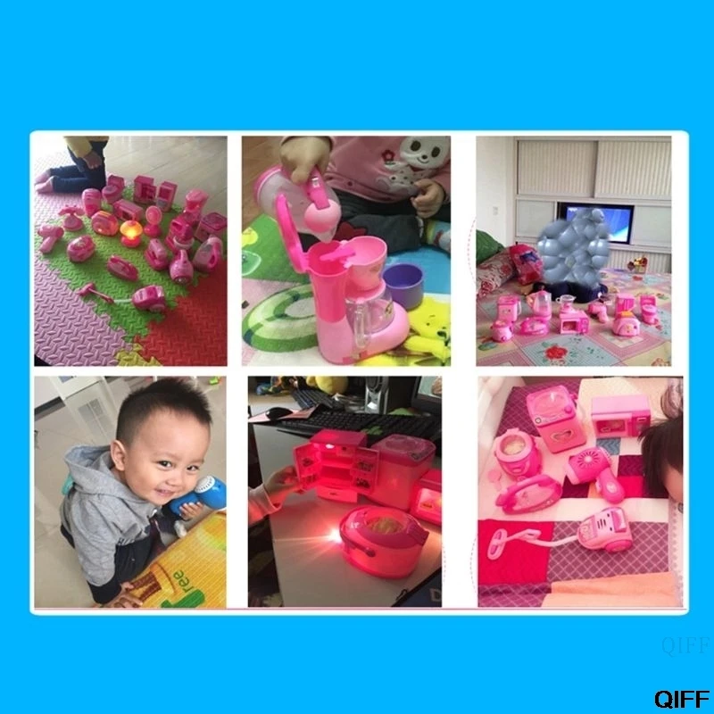 Детская мини-кухня для мальчиков и девочек, электрический прибор, машинка для Wahing, игрушечный набор, раннее образование, пустышка, домашняя игра