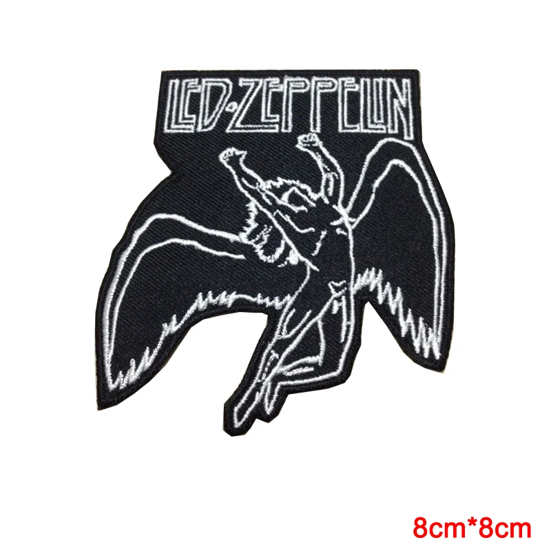 

LED ZEPPELIN ENGLISH ROCK BAND EMBROIDERY IRON ON PATCH BADGE