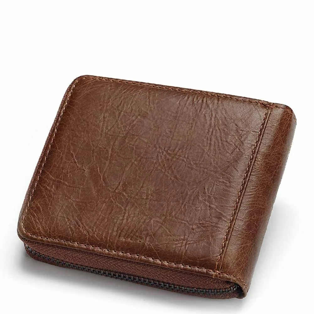 KAVIS 100% حقيقية محفظة جلدية رجالي محفظة نسائية للعملات المعدنية الذكور Cuzdan صغيرة Walet Portomonee Rfid البسيطة محفظة فليت بيرس حامل بطاقة