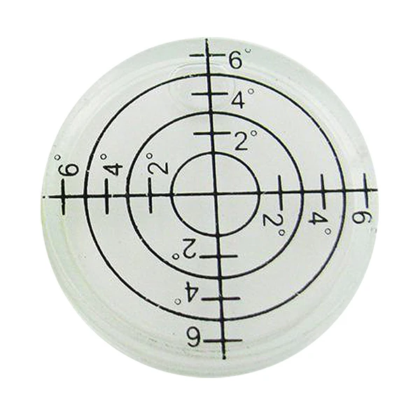 

LIXF-32*7mm Acrylic Bullseye Bubble level Round Level Bubble Accessories, white