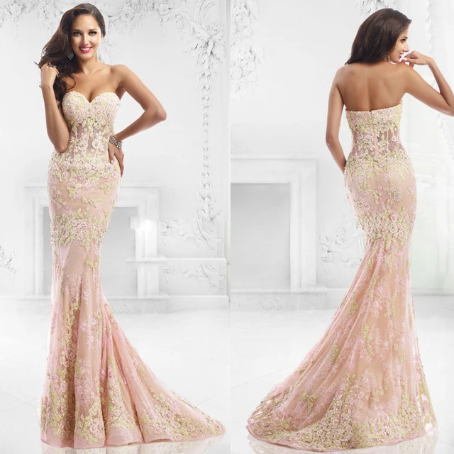 Light Pink Formal Dresses