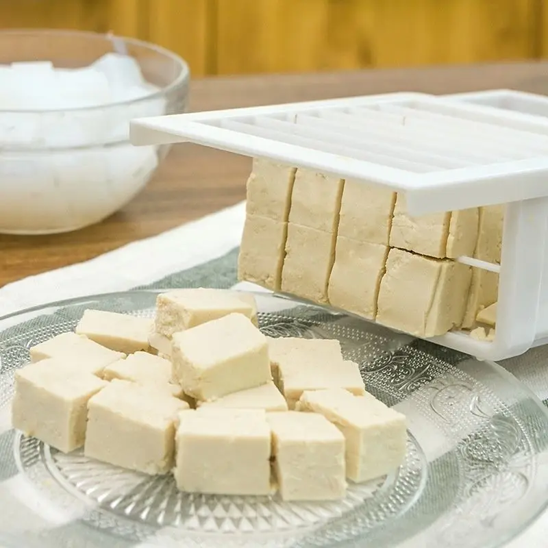 DIY Tofu прессформа коробка Домашний пресс мейкер соевый творог делая машину