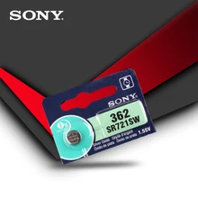 1 шт. sony 362 SR721SW V362 GP62 AG1 1,55 в оксид серебра часы батарея SR721SW 362 Кнопка монетница Сделано в Японии