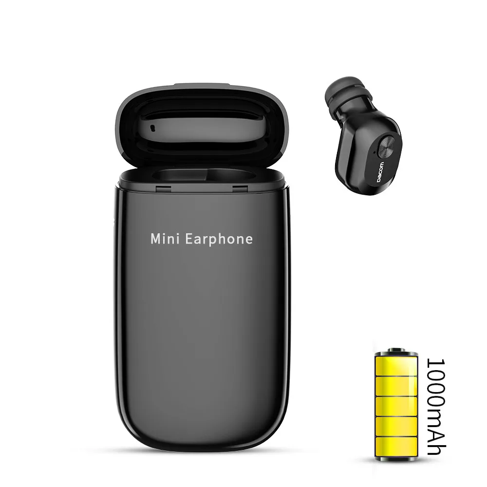

DACOM K6E Bluetooth Earphone with 1000mAh Charging Box In-Ear Wireless Earphone with Mic Mini Earbud Earpiece for iPhone Huawei