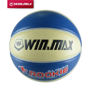 

2018 Winmax Classical Style Indoor And Outdoor Blue PU Basketball Ball