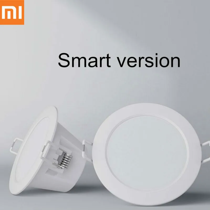

Xiaomi Mijia Smart Home Downlight Wifi Work with Mi home App Smart Remote control White Warm LED adjustable intelligent Light