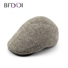 BFDADI, новинка, Мужской плоский берет, Ретро стиль, Ретро стиль, мягкая, повседневная, пекарь, газетчик, кепка s, большой размер, 60 см