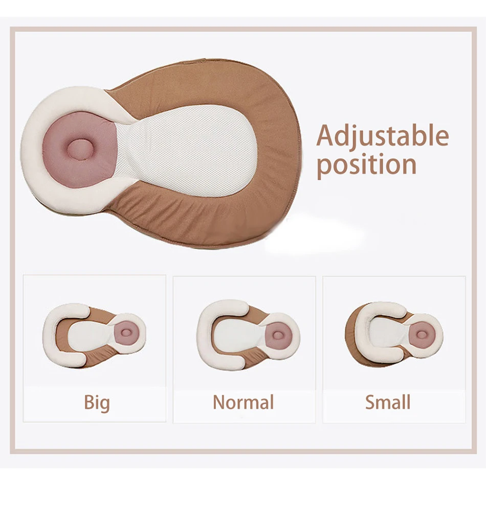Детская подушка для новорожденного младенца матрас детская подушка для сна позиционная площадка предотвращает плоскую форму головы против скатывания подушки