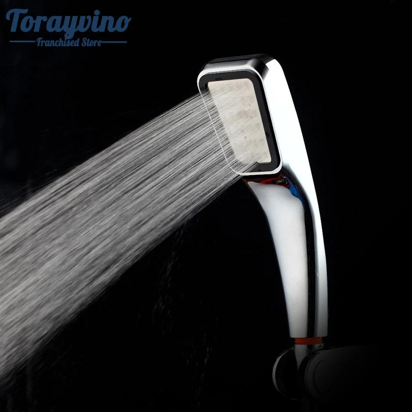 Torayvino Water Pressure Shower Head Water Saving Showers Square