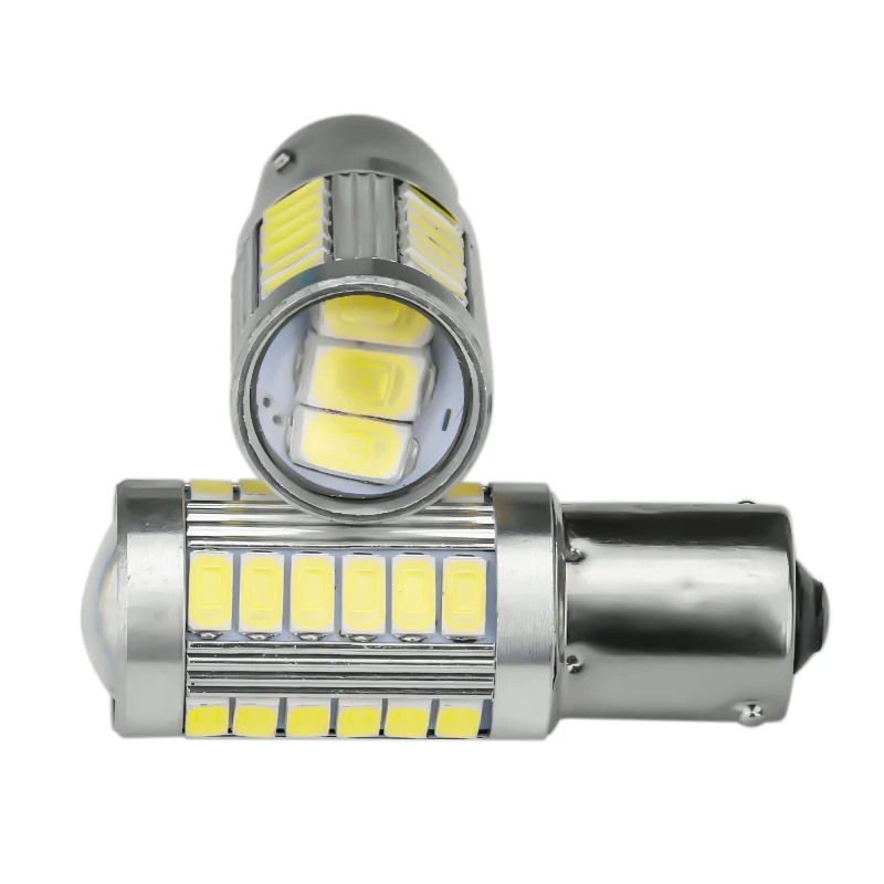 2 шт автомобилей Стайлинг авто светодиодный 1157 1156 BAU15S 5630 5730 33SMD автомобиля
