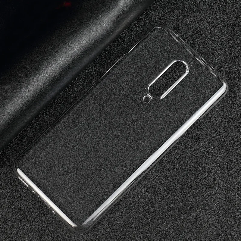 

Transparent Crystal Clear Slim Hard PC protective back Case cover For ONEPLUS 7/1+7