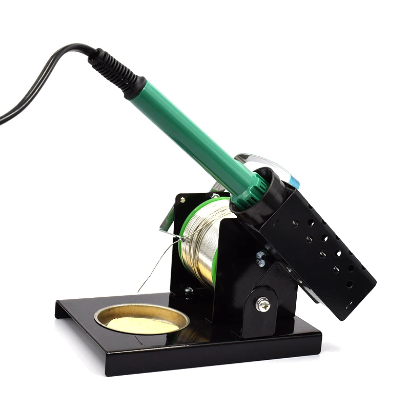 

Electric Soldering Iron Stand Metal Support Station Soldering Iron Frame Holder High Temperature Resistance Generic Tin Rack