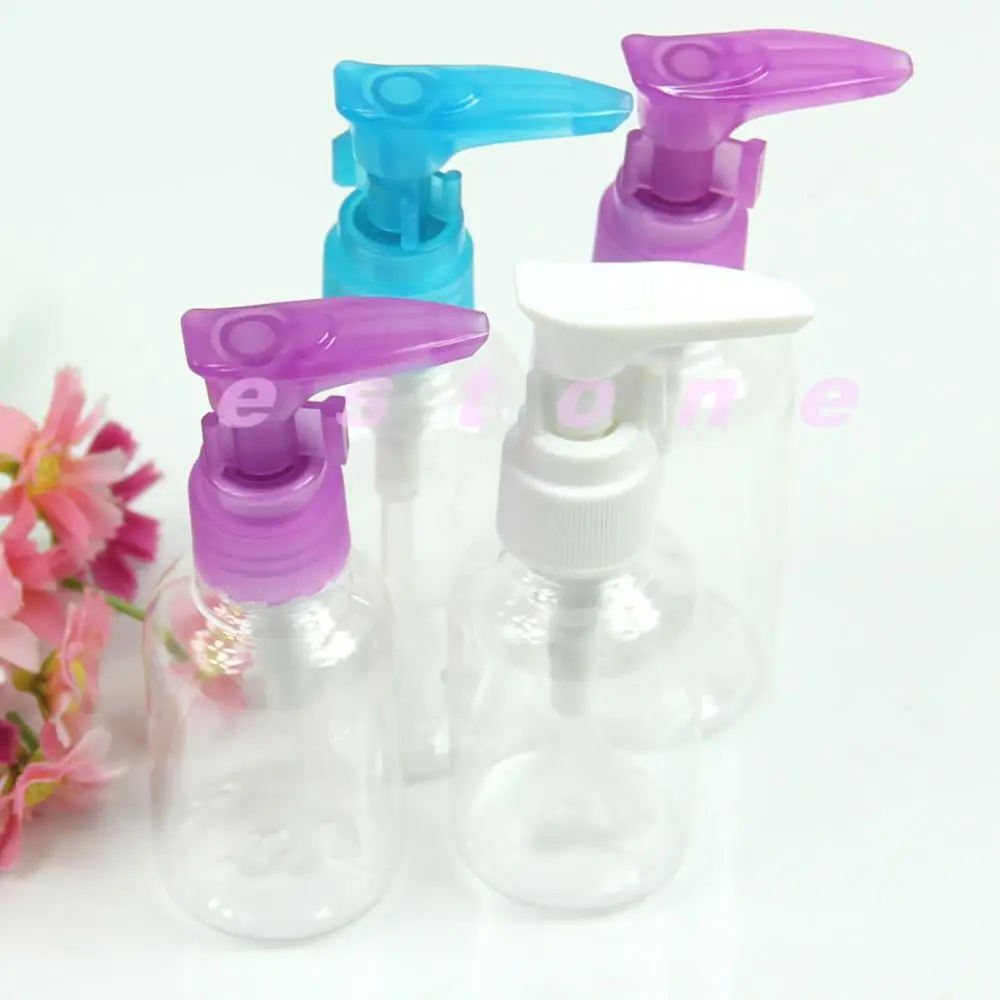 New 5pcs 50ml Plastic Perfume Sprayer Atomizers Water Bottle Empty Pump