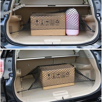 

Lapetus Accessories Interior Rear Trunk Storage Luggage Net String Bag Baggage Kit For Nissan Rogue X-trail X trail 2014 - 2020