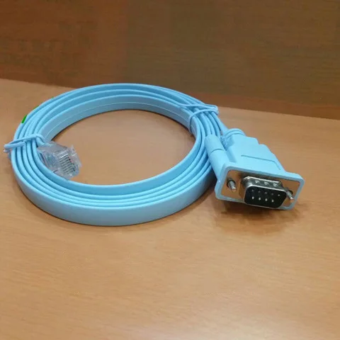 

RJ45 Male to DB9 RS232 Male Serial Port Adapter Cable 1.5M