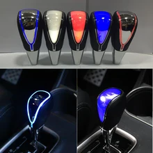 A & p-palanca de cambios del coche 1 Unidades táctil motion activado luz led blanca universal moda shifter pomo del cambio