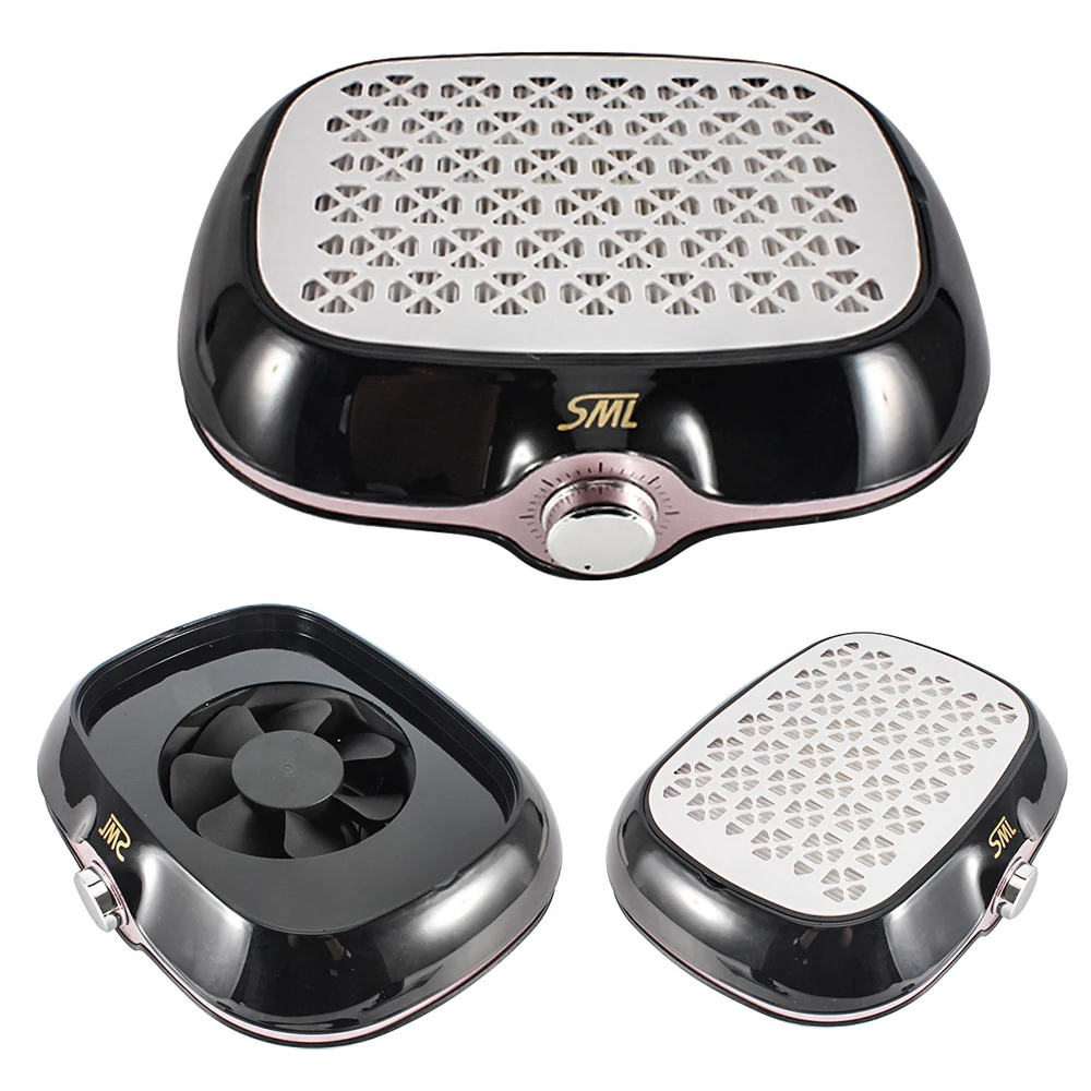 

Nail Dust Collector Polishing Vacuum Cleaner for Manicure Nail Art Fan Pedicure tools Adjustable Filling Dust Suction Collector