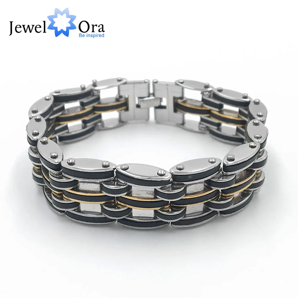 Браслет мужской из цепочки 22 см с звеньями 2018(JewelOra BA102252)|Браслеты| |