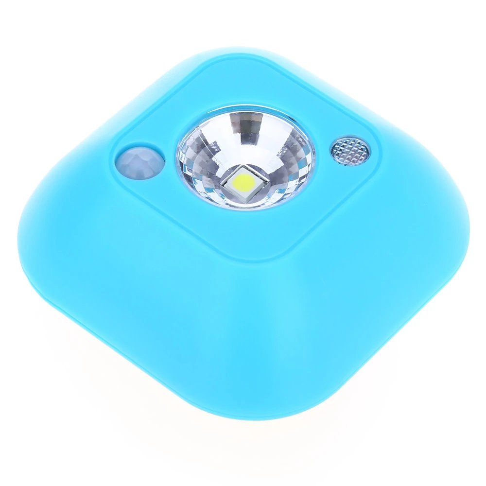 1LED Five Colors ED motion 4 5V sensor night light Mini Wireless Infrared Motion Ceiling Night