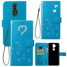Для Nokia 8,1 7,1 6,1 5,1 3,1 7 Plus 4,2 чехол Love Чехол-книжка из искусственной кожи чехол-портмоне с отделением для карт сумка чехол для телефона для Nokia 9 PureView 8 6 5 3 крышка