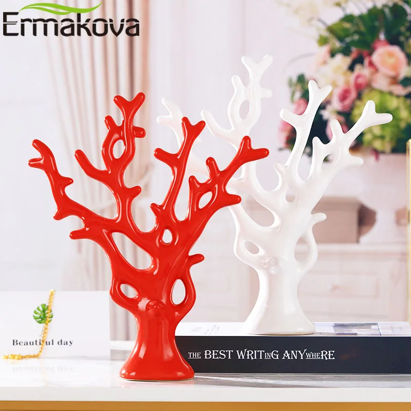 Ермакова керамическая статуэтка денежное дерево Современное украшение свадебный подарок домашний декор шкафа