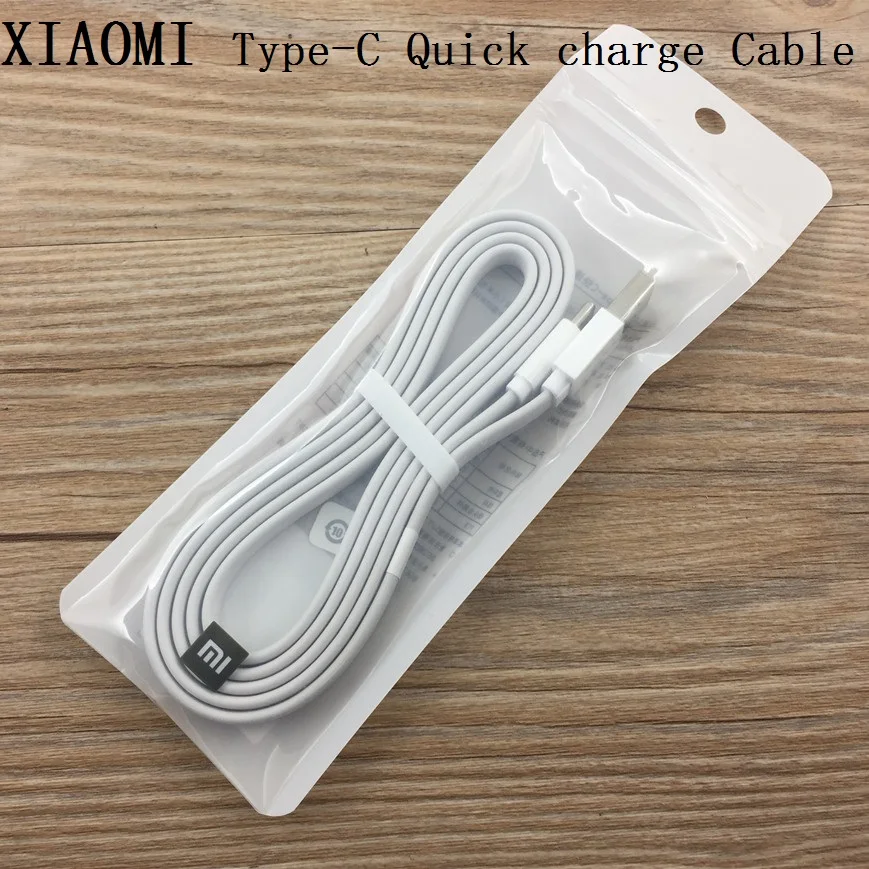 

Original Xiaomi USB Type-C Quick Fast charging data Cable for XIAO Mi MIX MIX2 MAX2 NOTE 2 3 6 5 5C 5X 5S Plus 4C 4S Redmi pro
