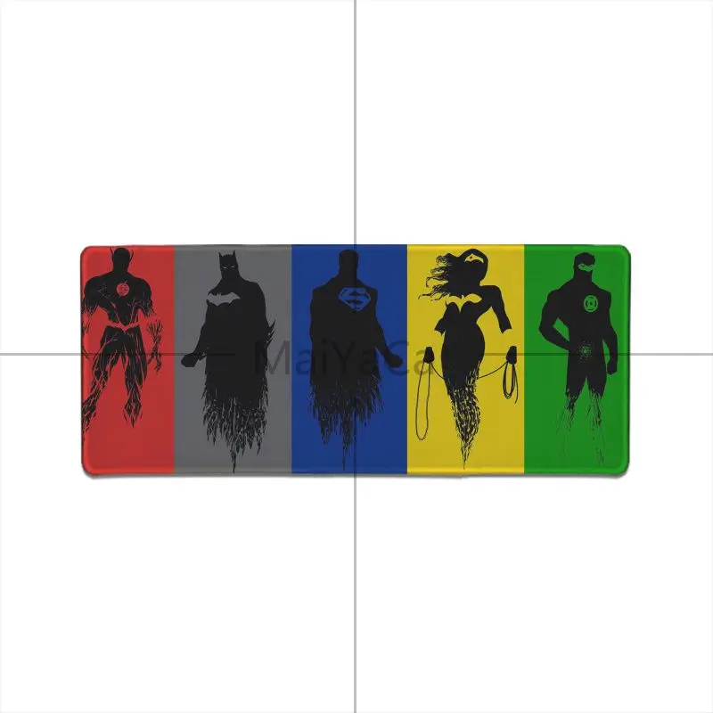 MaiYaCa персонализированный крутой модный Marvel X-men Подгонянный игровой коврик для мыши для ноутбука фиксирующий край резиновые большие коврики для мыши - Цвет: Lock Edge 40X90cm