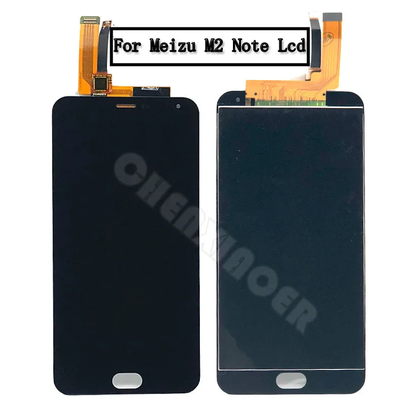 

Black 5.5" Meizu M2 Note LCD Display Touch Digitizer Screen Assembly With Frame Meizu M2 NOTE LCD Screen Replacement