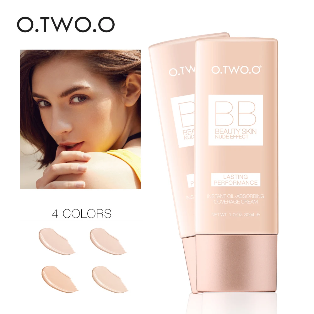 

O.TWO.O BB Cream Concealar Makeup Foundation BB&CC Cream Face Beauty Makeup Concealer Oil Control Moisturizing