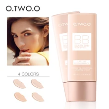 O.TWO.O BB Cream Concealar Makeup Foundation BB&CC Cream Face Beauty Makeup Concealer Oil Control Moisturizing holika holika gudetama face 2 change photo ready cushion bb cream 15g concealer moisturizing foundation makeup bb cream 1pcs