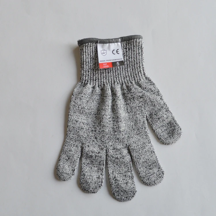LongKeeper 1/пара серый защитные перчатки рабочие порезостойкие защитные Проволока из нержавеющей стали Кухня Мясник анти-резки перчатки