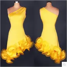 Костюм для латинских танцев, сексуальный спандекс, без рукавов, платье для латинских танцев для женщин, платье для латинских танцев