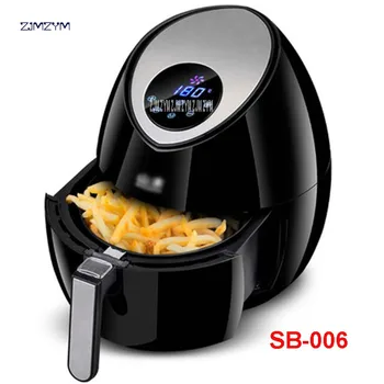 

220 V 3.2L Capacity LCD Intelligent Electric Fryers Without Oil-Free Frying Chips Home Machine Using Electric Air Fryer SB-006