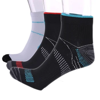 Muply Ademende Elastische Compressie Protector Mannen Vrouwen Verlichten Zwellen Meias Enkelsok Supportn Sokken
