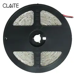 Claite DC12V 5 м SMD 5630 300 высокое качество Светодиодные ленты свет DC 12 В Водонепроницаемый IP65 для DIY Lightsetc