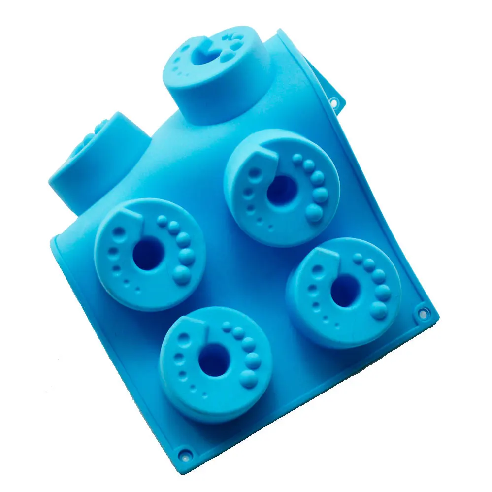 Kitchen DIY silicone Geometry dessert tool Jelly Ice cube grid mould Microwave oven Cake Hand Soap Making Silicone Mold