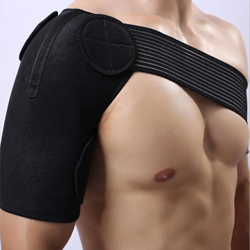 Регулируемый плечевой ремень поддерживающая плечи подушка для занятий спортом вправо/левое плечо один размер