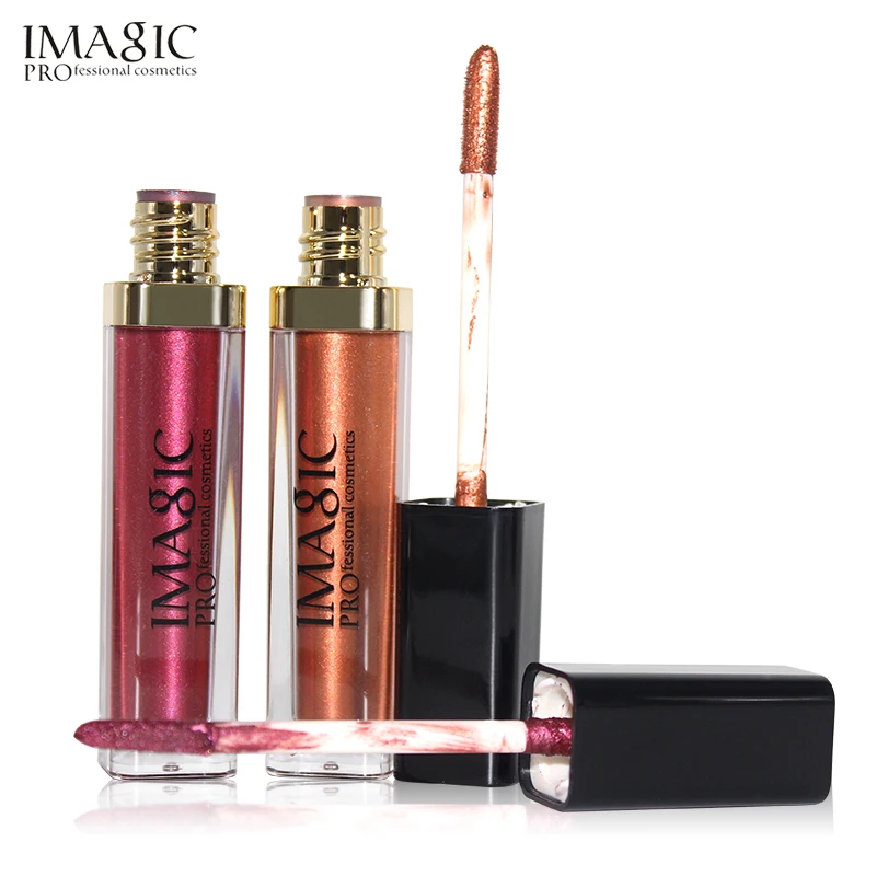IMAGIC Metal Lipgloss Waterproof Matte Makeup Liquid Lip Gloss Tint