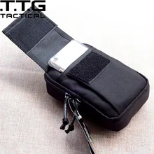 Качественная мужская Спортивная поясная сумка для телефона MOLLE Tactical Mini EDC универсальный чехол подходит для 5," iPhone смартфонов