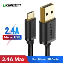 Ugreen Micro USB Cable 2 4A Fast Charging USB Data Cable Mobile Phone Charging Cable for