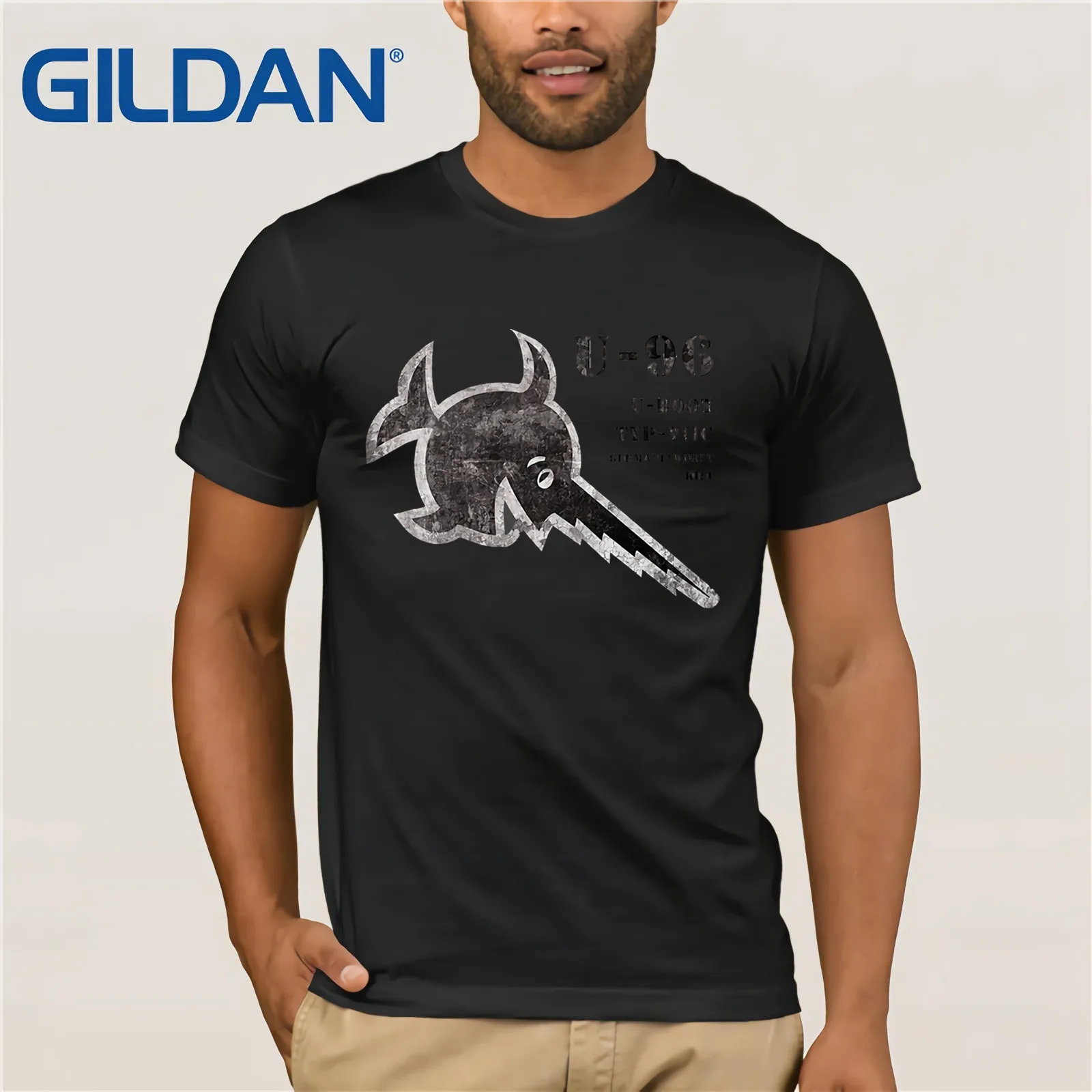 

DAS BOOT T - SHIRT U-96 GERMAN U BOAT MOVIE SUBMARINE WW2 WAR Laughing Sawfish Cool Casual pride t shirt men Unisex New Fashion