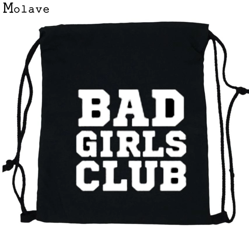 

Naivety 2017 Unisex Backpack Letter 3D Printing Drawstring Bag Cool Polyester Backpacks 30S7428 drop shipping